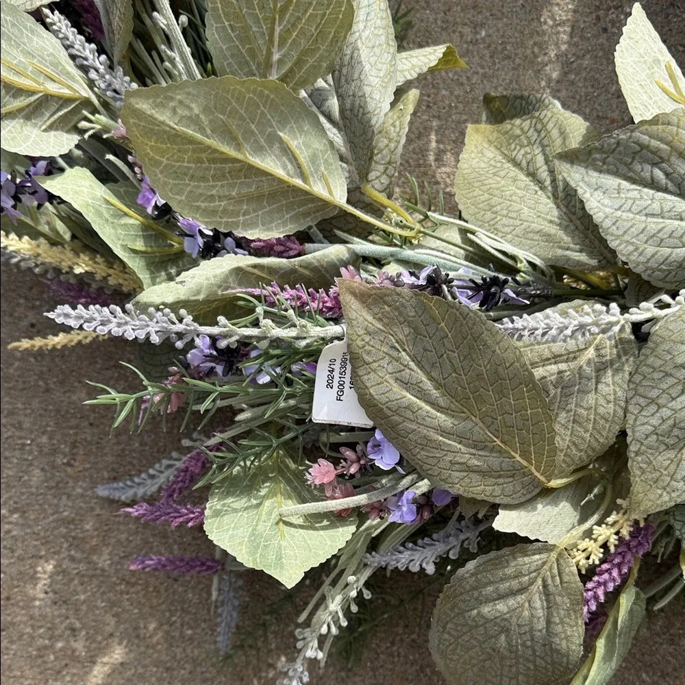 Frontgate Lavender Wreath - NWT